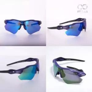 헬리아 주니어고글 카이로스 무광퍼플 블랙 유아골프장난감