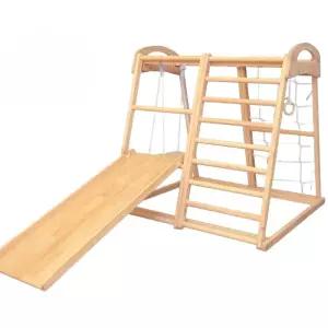 실내 구름사다리 놀이방 놀이터 안전한 원목 타입 컬러 놀이기구 구름다리