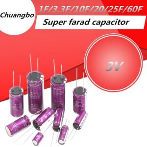 3.0V CDA 3V 패러드 커패시터 1F 2F 3.3F 5F 7F 30F 60F 슈퍼
