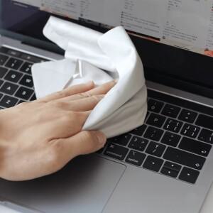 맥북 프로 13인치, 14인치 및 에어 호환 스크린 클리닝 천, 노트북 K에 대한 오염 흠집 방지