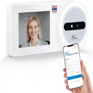 NGTeco 시간 시계 클라우드 기반 직원 중소기업용 TC5 얼굴 인식 소프트웨어 및 iOS/안드로이드 앱이