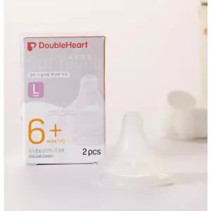 더블하트 더블하트 모유실감 3세대 젖꼭지 2개입 L 6개월~
