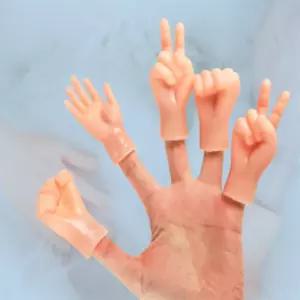 오늘도샵 미니 손장난감 2P 가위바위보손가락