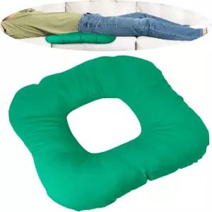 JuGeoZhi 침대 쿠션 도넛 베개 - 앉아있는 꼬리뼈 을 위한 부드러운 엉덩이 치질 위치 지정을 산후 패드