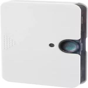 휴대용 알약 정리함 지갑이나 주머니용 6칸 여행용 케이스 - 작은 상자 반투명 블랙 투명 1개