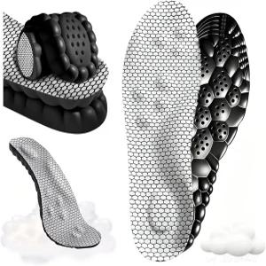 2026년 남녀용 새로운 스테퍼 깔창 클라우드 메모리 폼 매우 부드럽고 발 하루 종일 편안함 피로 방지 및