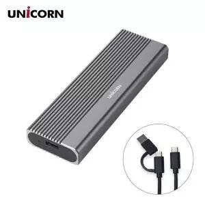 [골드스마일]유니콘 NVMe SATA M.2 듀얼외장케이스 C타입 + A타입 SM-800D