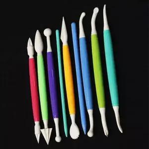 [골드스마일]TBZ 기본형 쿠킹 라떼아트 베이킹 아트데코툴 9종 1세트