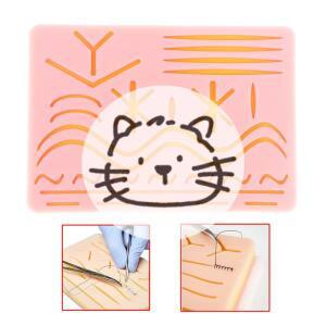 의대생 고품질 의료용 실리콘 봉합 실습 패드, 피부 키트 훈련 모델, 수술 인체 외상