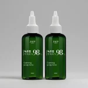 JHP 녹초엽 지루성두피 비듬각질 가려움 두피토닉 100ml 2개