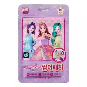 시크릿쥬쥬 썸머패치 18매입/유아 야외 캠핑 스티커 기피제 시트로넬라오일 밴드