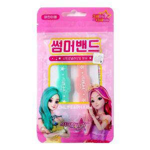 시크릿쥬쥬 썸머밴드 2개입 1팩 / 캐릭터 썸머팔찌