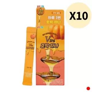 [하프클럽/기타]딥트 3일 호박 하나 호박즙 액상 진액 스틱 10박스