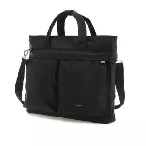 질스튜어트 액세서리 남성 [인기급상승][EVAN] 에반 블랙 투포켓 나일론 세로형 토트백 겸 크로스백 JUBA