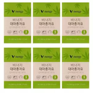 비너지 대마종자유 800mg x 30캡슐 6박스 -디카라이프-