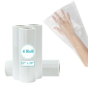 손과 발을 위한 684 파라핀 백 목욕 장갑 및 커버용 플라스틱 리필 라이너 양말 테라바스 기계용 12인치 x 19인치