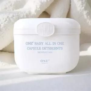 아기 캡슐 세제 아기용 안전한 세제 유아 저자극 세탁세제 60개입