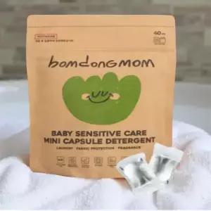 아기 캡슐 세제 아기용 안전한 세제 유아 저자극 세탁세제 40개입
