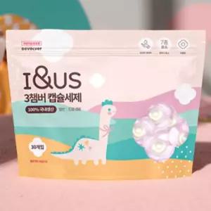 아기 캡슐 세제 아기용 안전한 세제 유아 저자극 세탁세제 30개입