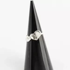 [신상오픈런]하트반지 심플 볼륨 우정 얇은 시밀러 실버링 (29965317)