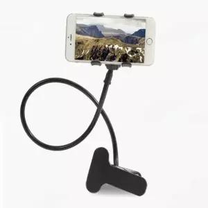 (옵션 화이트)집게 스마트폰 자바라 70cm 핸드폰자바라 침대용핸드폰거치대 스마트폰자바라 스마트폰자바라