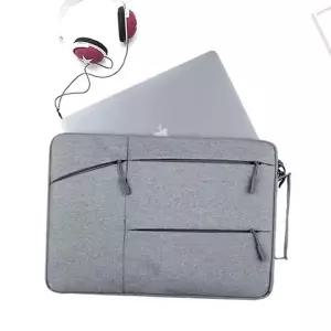 노트북 가방 슬림 핸들 태블릿 노트북 파우치 휴대용 방수 서류가방 직장인 다용도 사무용 지퍼형 학생용