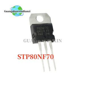 5-10-20개/몫 100%  STP80NF70 TO-220 68V 98A 최고  트랜지스터