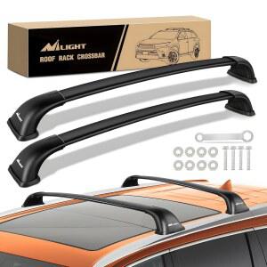 2014년 15 16 17 18 2019 도요타 하이랜더 XLE 리미티드 SE 알루미늄 헤비 듀티 레일 크로스바와 호환되는 Nilight 루프 랙 크로스바(LE / LE Plus용 제외)
