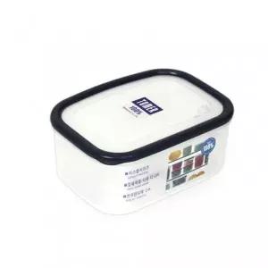 밀폐용기 1200ml 5호 매직크린 직사각 토마 유리반찬통 스텐밀폐용기