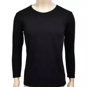 방풍 융 기모 남성 상의 내의 소프트 퍼 보온 부드러운