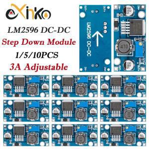 조정 가능한 출력 LM2596S 스텝 다운 모듈 DC-DC 벅 컨버터 전압 변환 전원 공급 장치