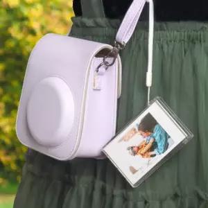 포토카드 투명케이스 휴대용 아크릴 보관함 인스탁스 폴라로이드 사진 필름 통