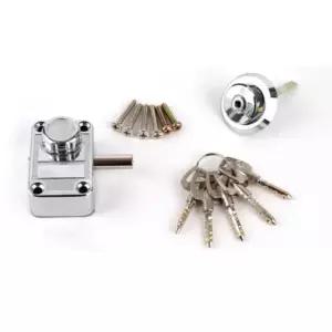 샷시문 강화유리문 보조키 육각1구 미니샷시