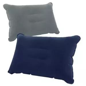 [콩심팥심]휴대용 사각에어풍선 목배개 캠핑 여행용목베개