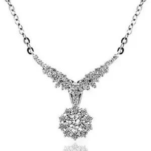 1부 랩 그로운 다이아몬드 다이아 목걸이 프로포즈 윙스