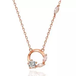 1부 랩 그로운 다이아몬드 다이아 목걸이 프로포즈 레오나