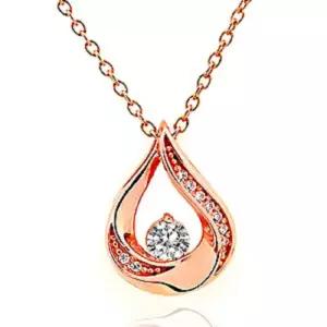 1부 랩 그로운 다이아몬드 다이아 목걸이 프로포즈 볼드물방울