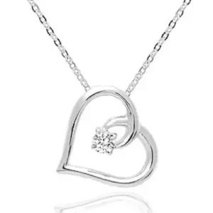 1부 랩 그로운 다이아몬드 다이아 목걸이 프로포즈 피앙코하트