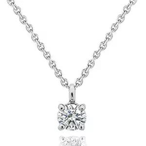 2부 랩 그로운 다이아몬드 다이아 목걸이 프로포즈 클래식 4발