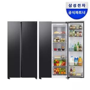 삼성전자 냉장고 RS84DG5202B4 양문형 AI 인버터 오토오픈도어 852L 젠틀블랙