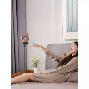 미니 반지형 스마트폰용 마우스 블루투스 핑거 링 무선 문라이트화이트102774