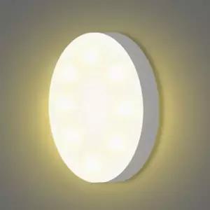 벽등조명 벽부등 LED 인체감응형 무선 무드등 주황색 수면조명