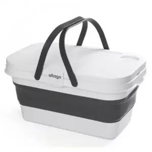 (옵션 화이트)올타고 폴딩박스 피그닉 캠핑 수납 정리 박스 화이트