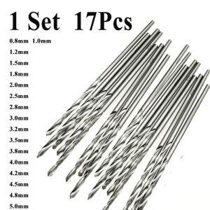 의대생 반려동물 정형외과 트위스트 드릴 비트, 솔리드 나선형 SS 115mm, 클리닉 수술 기구 용품, 17 개, 1