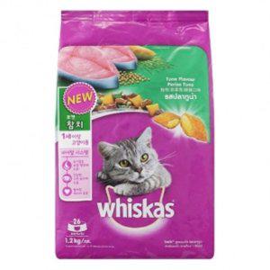 위스카스 참치 어덜트 1.2kg 고양이 반려묘 성묘 사료