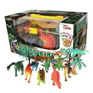공룡 피규어 세트 1P 동물 모형 도감 역할놀이 장난감