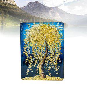 사진인화 해바라기 캔버스액자 거실 큐빅액자 돈나무