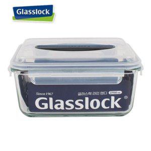 글라스락 핸디 유리 김장통 밀폐용기 김치통 2.7L 김치통