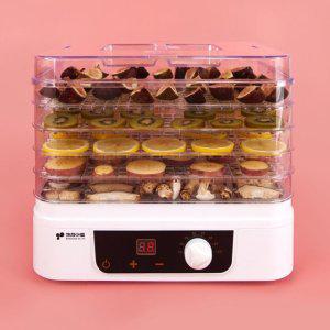 키친아트 5단 트레이 식품건조기 열풍순환 건조 8단계 온도조절 과일 야채 애완견 간식 안주