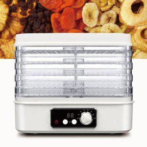 키친아트 럭시 2단 높이조절 5단 건조 트레이 식품건조기 야채 과일 생선